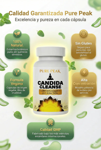 CANDIDA CLEANSE PREMIUN - DETOX INTESTINAL Y EQUILIBRIO DIGESTIVO