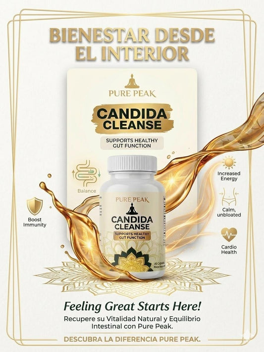 CANDIDA CLEANSE PREMIUN - DETOX INTESTINAL Y EQUILIBRIO DIGESTIVO